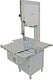 Omcan - 3 HP Biro Meat Band Saw with Fixed Stainless Steel Head - 44SSFH-1 3HP