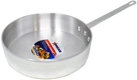 Omcan - 3 QT Aluminium Saute Pan, Pack of 4 - 43442