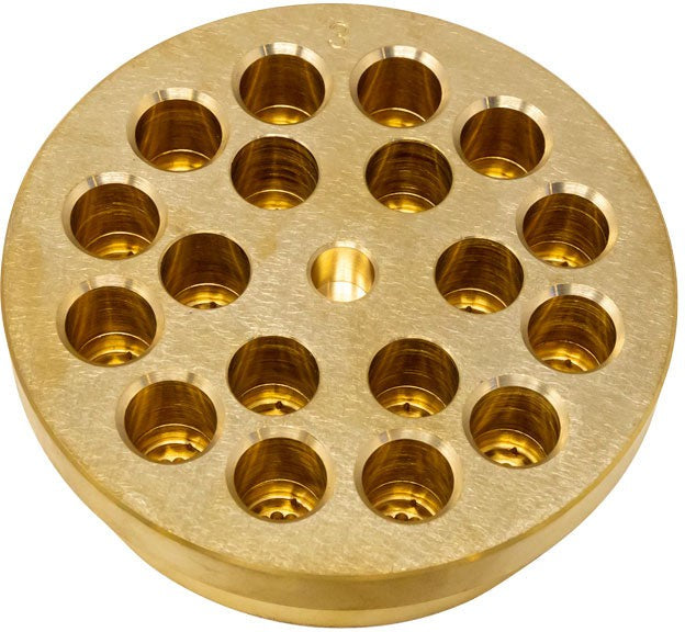 Omcan - #3 Spaghetti Pasta Die For Pasta Machines PM-IT-0025 / PM-IT-0025-T & PM-IT-0040 - 13238