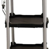 Omcan - 3 Tier Black Folding Dining Cart - 47108
