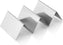 Omcan - 3 to 4 Slot Stainless Steel Taco Holder, Pack of 15 - 47349