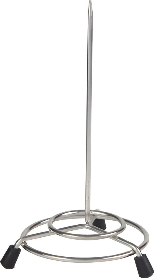 Omcan - 3" x 6" Chrome Plated Check Spindle, Pack of 100 - 47487