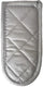 Omcan - 3” x 6” Silver-Coated Cotton Handle Holder, Pack of 144 - 81181
