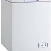 Omcan - 30" 5 Cu. Ft Chest Freezer With Solid Flat Top - 46501