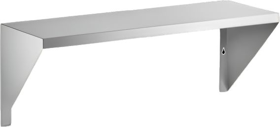 Omcan - 30″ Stainless Steel Front Shelf 1.5 mm Thickness for Outdoor BBQ Grill #47352 - 47846