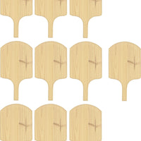 Omcan - 30" Wooden Pizza Peel (14" x 16"), Pack of 5 - 80604