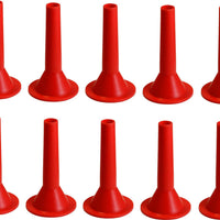 Omcan - 30 mm Plastic Spout for #22 Meat Grinder, Pack of 10 - 10019