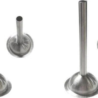 Omcan - 30 mm Stainless Steel Spout for # 12 Meat Grinder, Pack of 2 - 10013