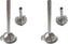 Omcan - 30 mm Stainless Steel Spout for # 12 Meat Grinder, Pack of 2 - 10013