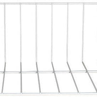 Omcan - 30” x 12” x 8” White Wire Freezer Divider, Pack of 4 - 10767