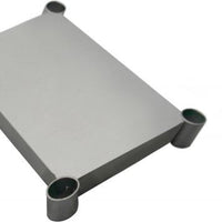 Omcan - 30″ x 15″ Stainless Steel Undershelf for 47692 All Stainless Steel Work Table, Pack of 2 - 47678