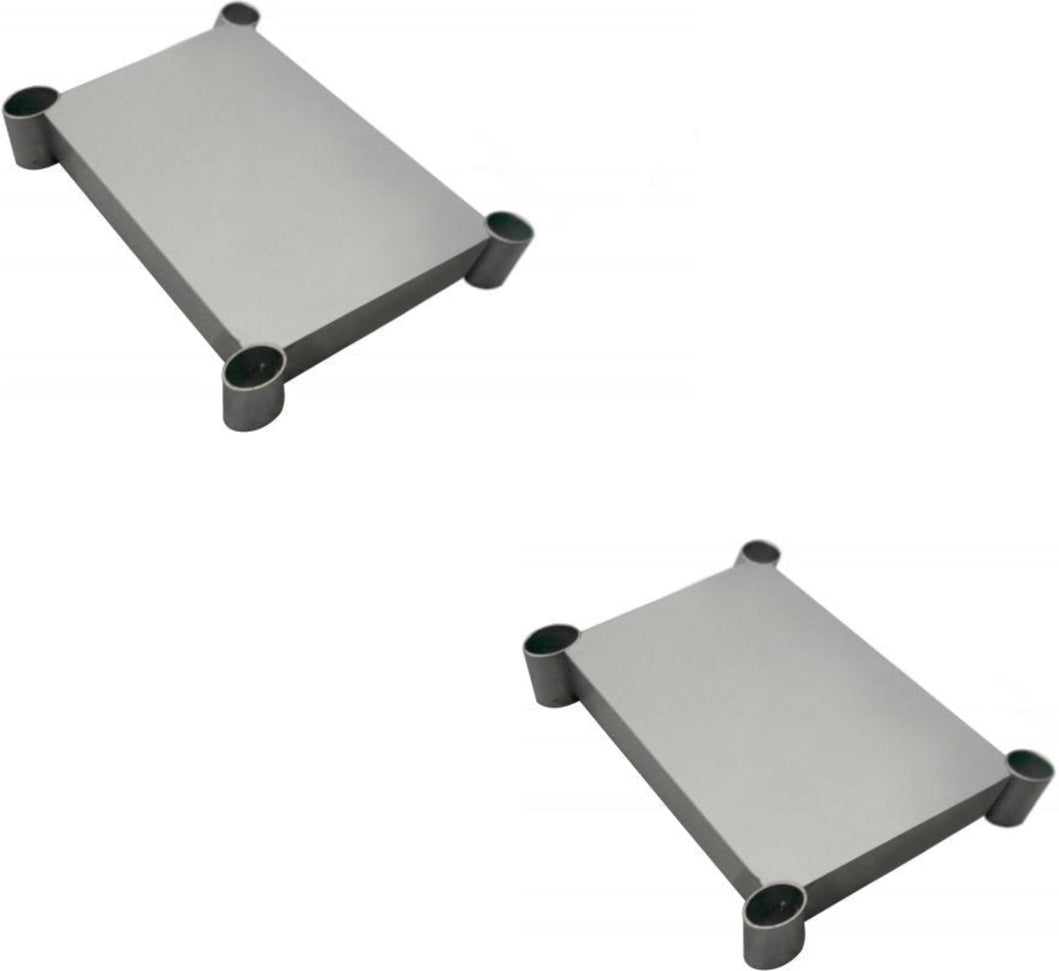 Omcan - 30″ x 18″ Stainless Steel Undershelf for 47693 All Stainless Steel Work Table, Pack of 2 - 47679