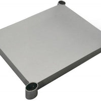 Omcan - 30″ x 24″ Stainless Steel Undershelf for 47694 All Stainless Steel Work Table, Pack of 2 - 47680
