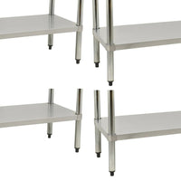 Omcan - 30” x 36” Standard Undershelf For Work Tables, Pack of 3 - 22102