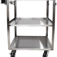 Omcan - 30.5″ Stainless Steel Welded Utility Cart - 44698