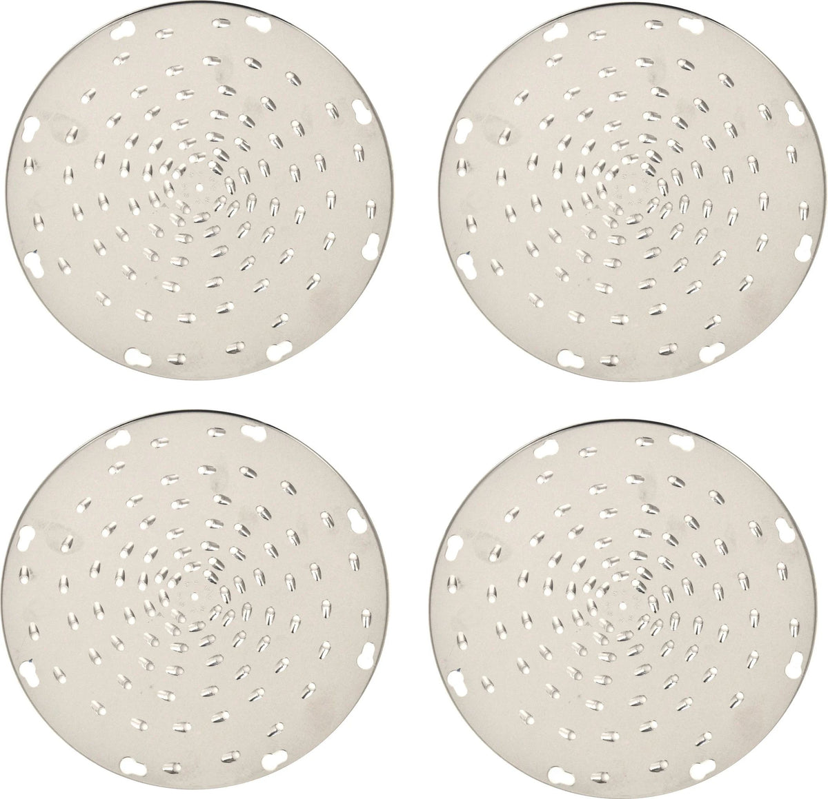 Omcan - 3/16” Holes Stainless Steel Shredder Disc (4.8 mm), Pack of 2 - 43235