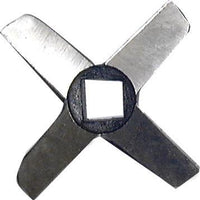 Omcan - #32 Carbon Steel Meat Grinder Knife, Pack of 3 - 43570