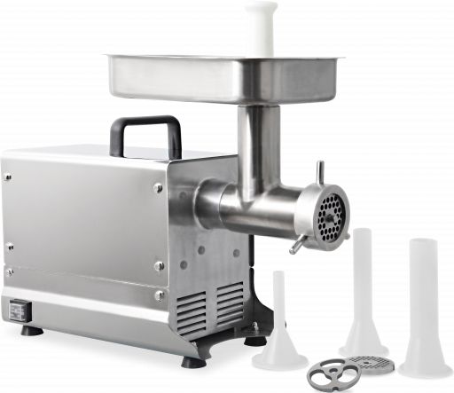 Omcan - #32 Commercial Heavy-Duty Fan-Cooled Counter-Style Meat Grinder with 2 HP Micro Switch - MG-CN-0032-M