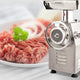 Omcan - #32 Commercial Heavy-Duty Fan-Cooled Counter-Style Meat Grinder with 2 HP Micro Switch - MG-CN-0032-M
