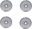Omcan - #32 European-Style (3.2 mm) Stainless Steel Hubless Meat Grinder Plate, Pack of 2 - 11227