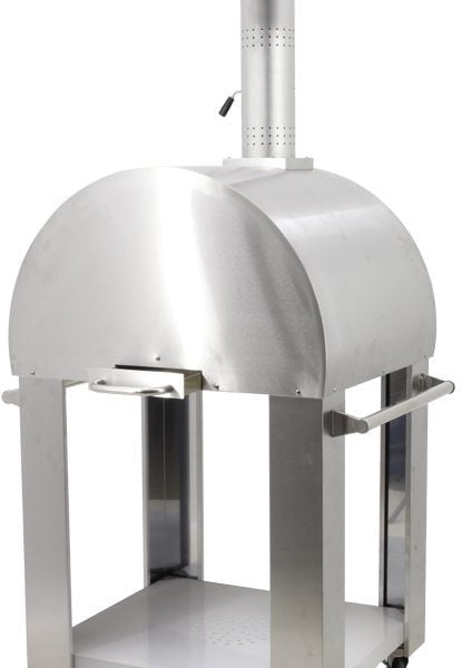 Omcan - 32" Stainless Steel Wood Fired Pizza Oven - 43113
