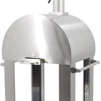 Omcan - 32" Stainless Steel Wood Fired Pizza Oven - 43113