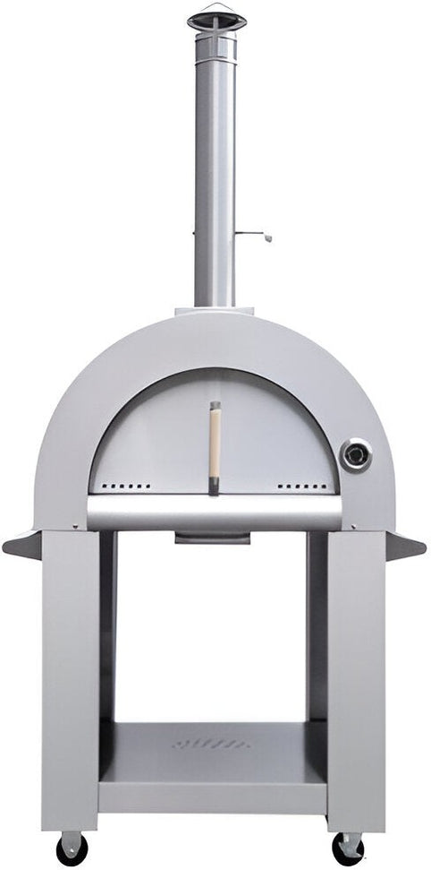 Omcan - 32" Stainless Steel Wood Fired Pizza Oven - 43113