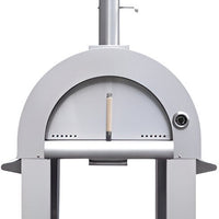Omcan - 32" Stainless Steel Wood Fired Pizza Oven - 43113