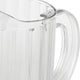 Omcan - 32 oz Clear Polycarbonate Water Pitcher (0.95 L), 25/cs - 80083