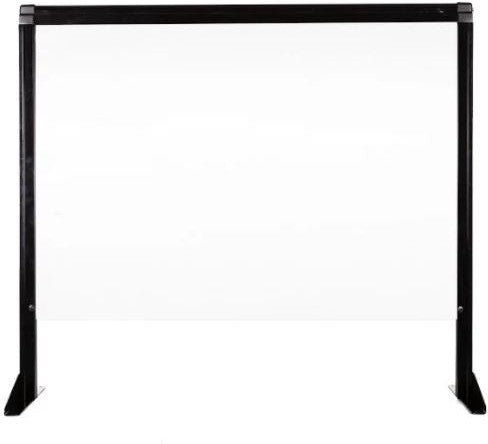 Omcan - 32” x 29” Clear Polycarbonate Countertop Shield - 46758