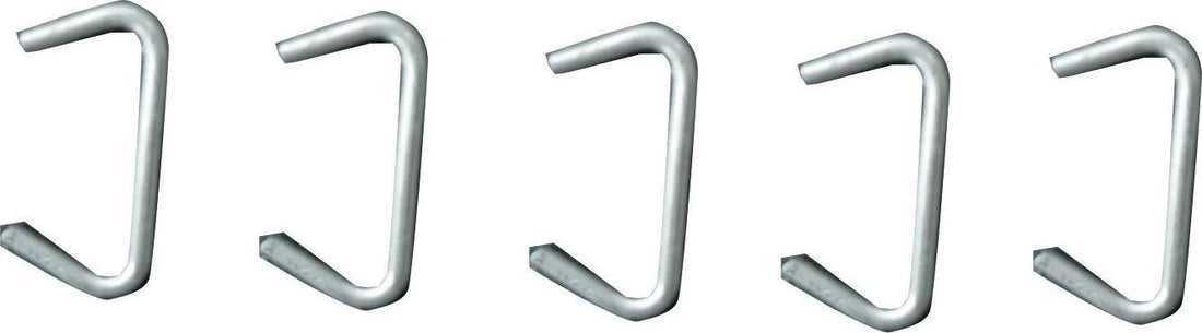 Omcan - 3/4” Galvanized Blunt Hog Rings, Pack of 5 - 19765