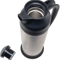 Omcan - 34 Oz (1 L) Stainless Steel Insulated Thermal Coffee Carafe/Server, Pack of 3 - 47444