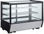 Omcan - 34″ Square Glass Countertop Refrigerated Display with 160 Liters Capacity - 47278