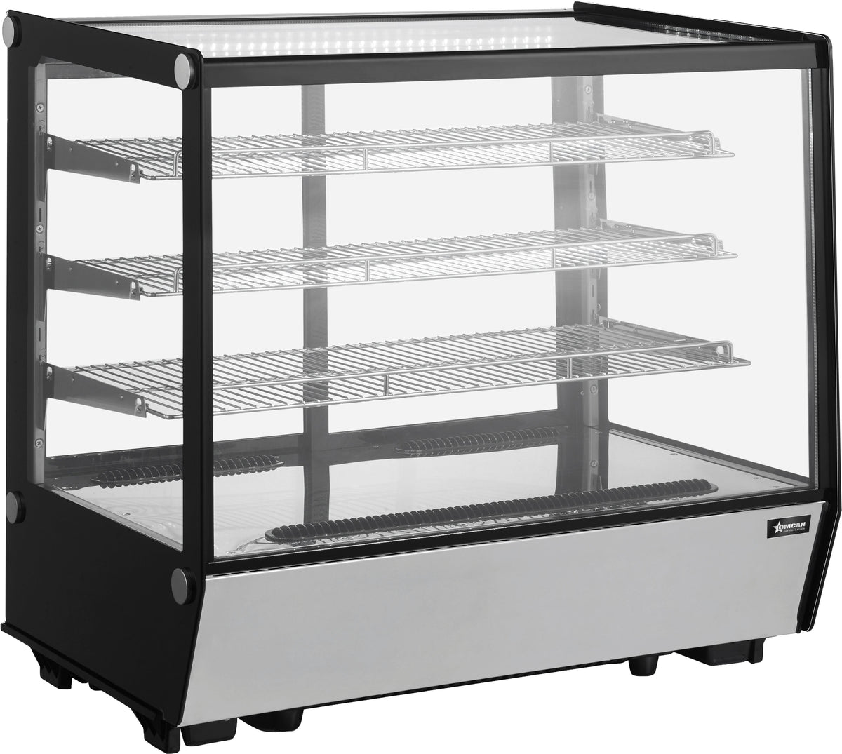 Omcan - 35″ Countertop Square Glass Refrigerated Display with 186 Liters Capacity - RS-CN-0186S-5