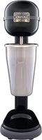 Omcan - 350 W Stainless Steel Black Single Spindle Milkshake Blender - BL-GR-0450A