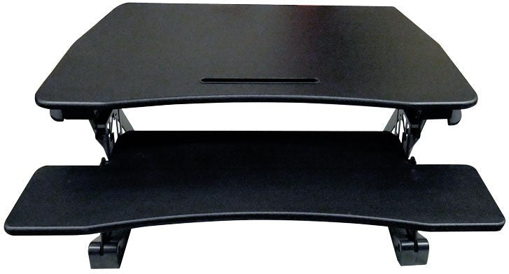 Omcan - 35.43″ x 23.23″ Height-Adjustable Standing Desktop Desk - 44560