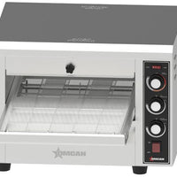 Omcan - 3600 W Countertop Conveyor Toaster with 14″ Belt - 48387