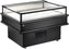 Omcan - 37.5” Black Refrigerated Island 4.2 Cu. Ft. Top-Open Showcase - 48570
