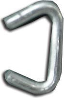 Omcan - 3/8” Galvanized Blunt Hog Rings, Pack of 4 - 19766