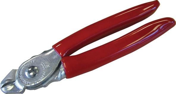 Omcan - 3/8” Galvanized Blunt Hog Rings, Pack of 4 - 19766