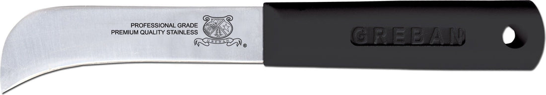 Omcan - 3.25” Lettuce Knife with Polypropylene Handle, Pack of 25 - 12372