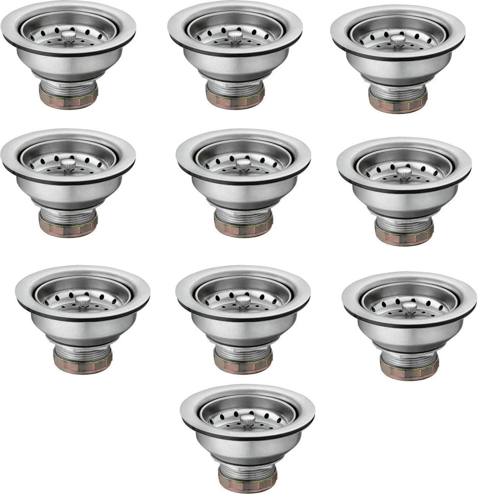 Omcan - 3.5" Drain Basket with Stopper, Pack of 10 - 43409