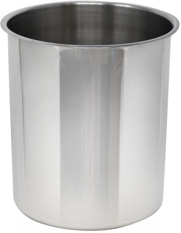 Omcan - 3.5 QT Stainless Steel Bain Marie Pot, Pack of 10 - 44654