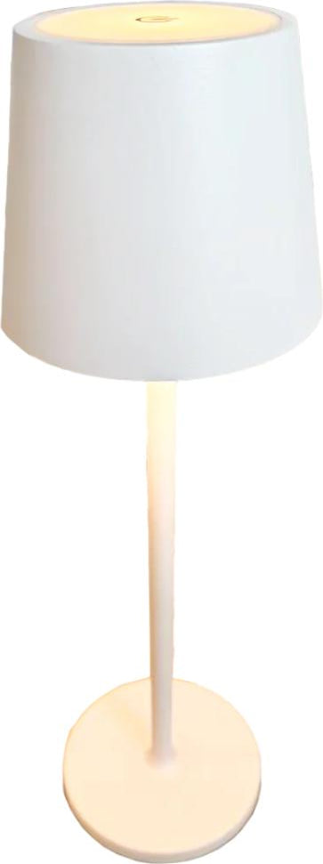 Omcan - 3.9” x 14.96” White LED Rechargeable Table Lamp, Pack of 3 - 48284