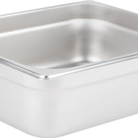 Omcan - 4" Deep 1/2-Size Stainless Steel Steam Table Pan, Pack of 10 - 80263