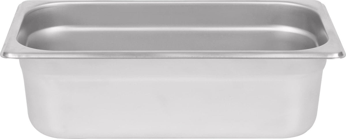 Omcan - 4" Deep 1/3-Size Stainless Steel Steam Table Pan, Pack of 10 - 80268