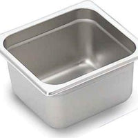 Omcan - 4" Deep 1/6-Size Stainless Steel Steam Table Pan, Pack of 15 - 80278