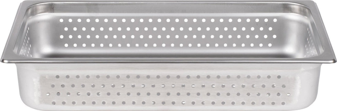 Omcan - 4" Deep Full Size Perforated Steam Table Pan, Pack of 4 - 85192