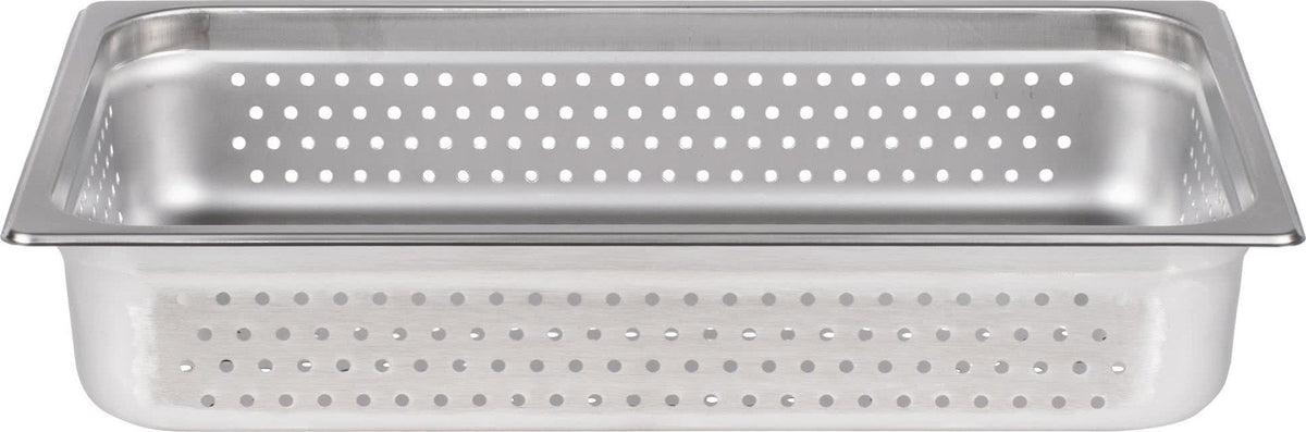 Omcan - 4" Deep Full Size Perforated Steam Table Pan, Pack of 4 - 85192