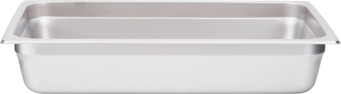 Omcan - 4" Deep Full Size Stainless Steel Steam Table Pan, Pack of 4 - 80258